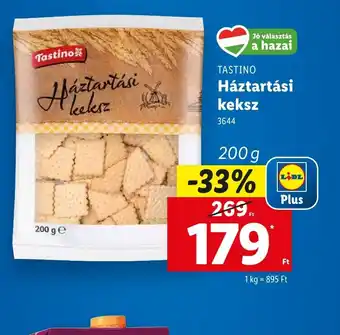 Lidl Tastino Háztartási Keksz ajánlat