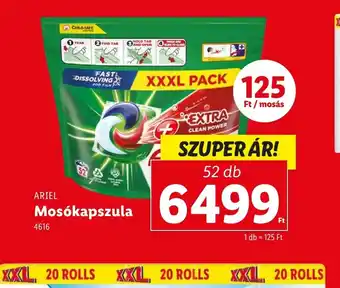 Lidl Ariel Moskapszula ajánlat