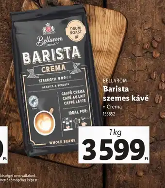 Lidl Bellarom Barista szeme kávé ajánlat