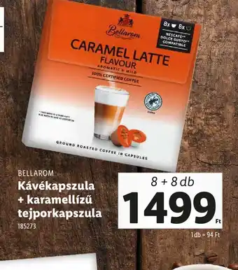 Lidl Bellarom Caramel Latte ajánlat