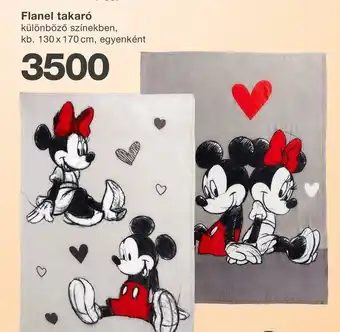 Kik Flanel takaró ajánlat