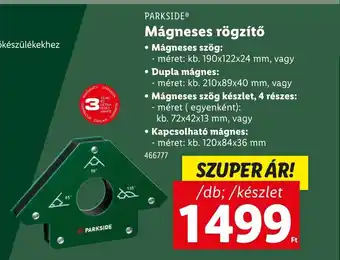 Lidl PARKSIDE® Mágneses rögzítő ajánlat