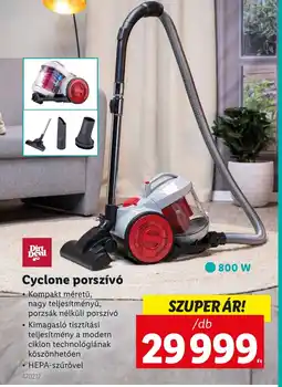 Lidl Dirt Devil Cyclone porszívó ajánlat