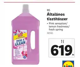 Lidl W5 Általános tisztítószer ajánlat