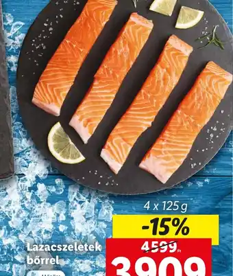 Lidl Lazac szeletek borral ajánlat