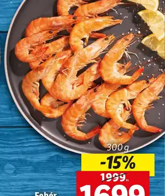 Lidl Fehér garnéla ajánlat