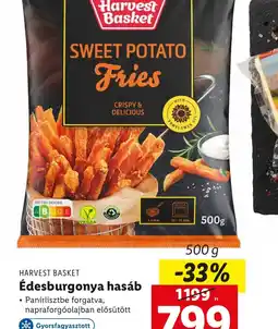 Lidl Harvest Basket Sweet Potato Fries ajánlat