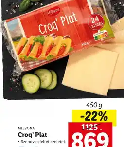 Lidl Milbona Croq' Plat ajánlat