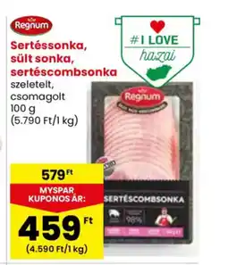 Spar Sertéssonka, sült sonka, sertéscombsonka ajánlat