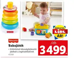 Lidl Fisher-Price Babajáték ajánlat