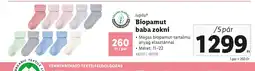 Lidl Lupilu Biopamut baba zokni ajánlat