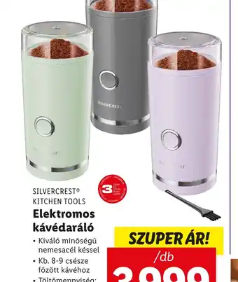 Lidl Silvercrest Kitchen Tools Elektromos Kávédarál ajánlat