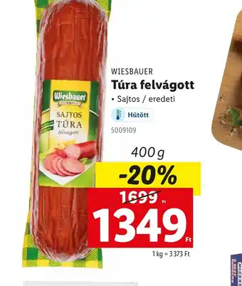 Lidl Wiesbauer Túra felvágott ajánlat