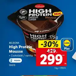 Lidl Milbona High Protein Mousse ajánlat