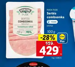 Lidl Pikok Pure Sertés Combsonka ajánlat