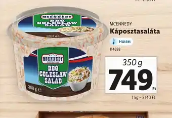 Lidl McEnnedy Káposztasaláta ajánlat