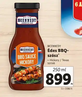 Lidl McEnnedy Édes BBQ-szsz ajánlat