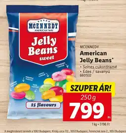 Lidl McEnnedy American Jelly Beans ajánlat