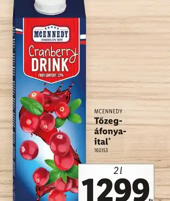 Lidl McEnnedy Cranberry Drink ajánlat