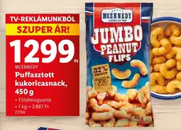 Lidl Mcennedy Puffasztott kukoricasnack ajánlat