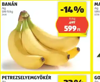 ALDI Banán ajánlat