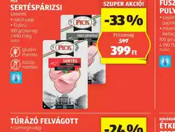 ALDI PICK Sertés Párizsi ajánlat