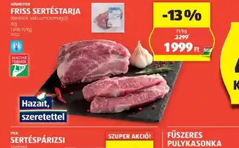 ALDI Húsmester Friss Sertéstarja ajánlat