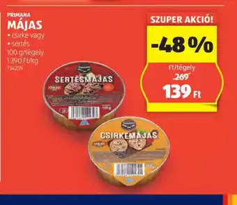 ALDI Prima Májas ajánlat