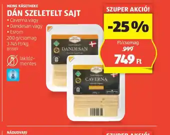 ALDI Dán szeletelt sajt ajánlat