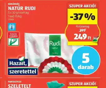 ALDI Cukrász Natúr Rudi ajánlat