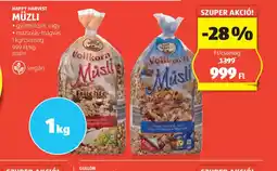 ALDI Happy Harvest Müšli ajánlat