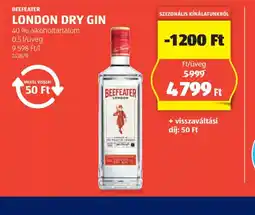 ALDI Beefeater London Dry Gin ajánlat