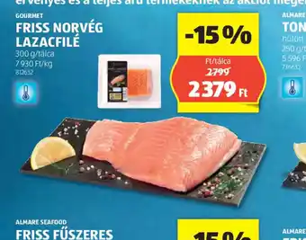 ALDI Friss Norvég Lazacfilé ajánlat