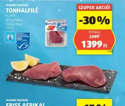 ALDI Almagre Seafoods Tonhalfilé ajánlat