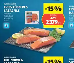 ALDI Aumare Seafood Friss Fűszeres Lazacfilé ajánlat