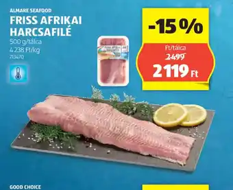 ALDI Almaere Seafood Friss Afrikai Harcsafilé ajánlat