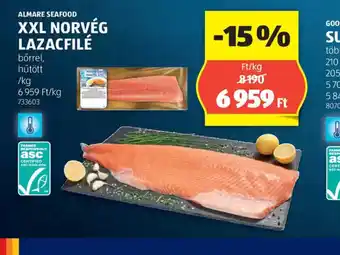 ALDI Almare Seafood XXL Norvég Lazacfilé ajánlat