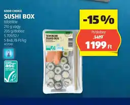 ALDI Good Choice Sushi Box ajánlat