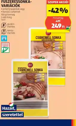 ALDI Fűszeres Sonka Variácik ajánlat