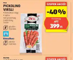 ALDI Pick Pickolino Viršli ajánlat