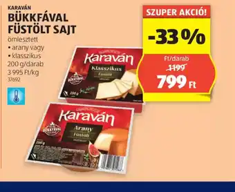 ALDI Karaván Bükkfával Füstölt Sajt ajánlat