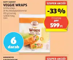 ALDI Happy Harvest Veggie Wraps ajánlat