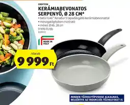 ALDI Crofton Kerámiabevonatos Serpenyő, Ø 28 cm ajánlat