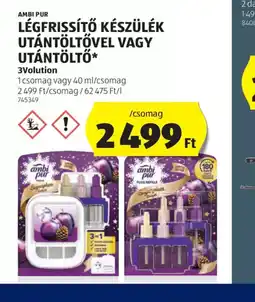 ALDI Ambi Pur Légrfrissítő készülék ajánlat