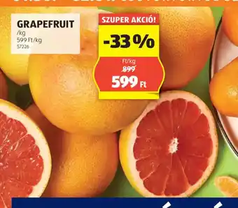 ALDI Grapefruit ajánlat