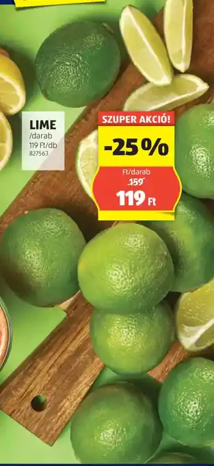 ALDI Lime ajánlat