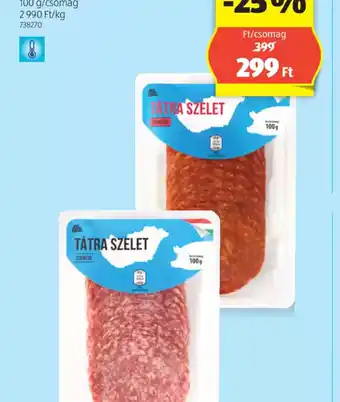 ALDI Tátra Szelet ajánlat