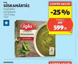 ALDI Iglo Sskaámtás ajánlat