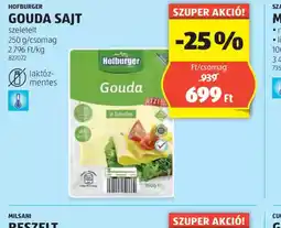 ALDI Hofburger Gouda Sajt ajánlat