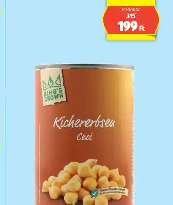 ALDI King's Crown Csicseribors ajánlat